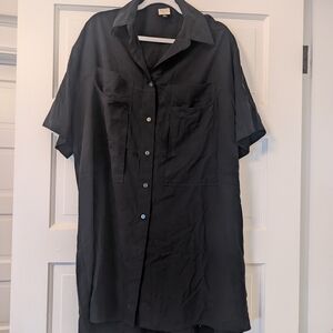 Megan Huntz Silk Tunic Dress